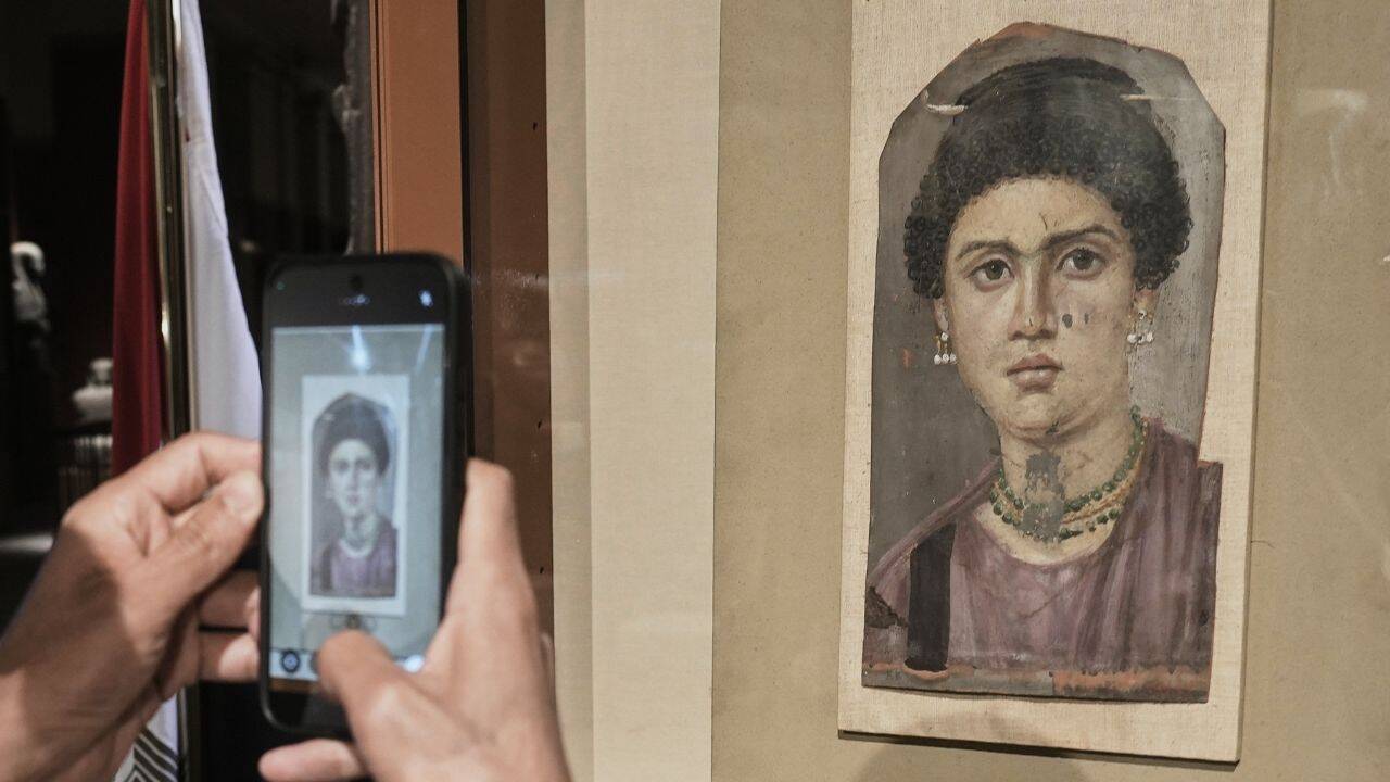 Restored Fayoum portraits to travel abroad in landmark exhibition