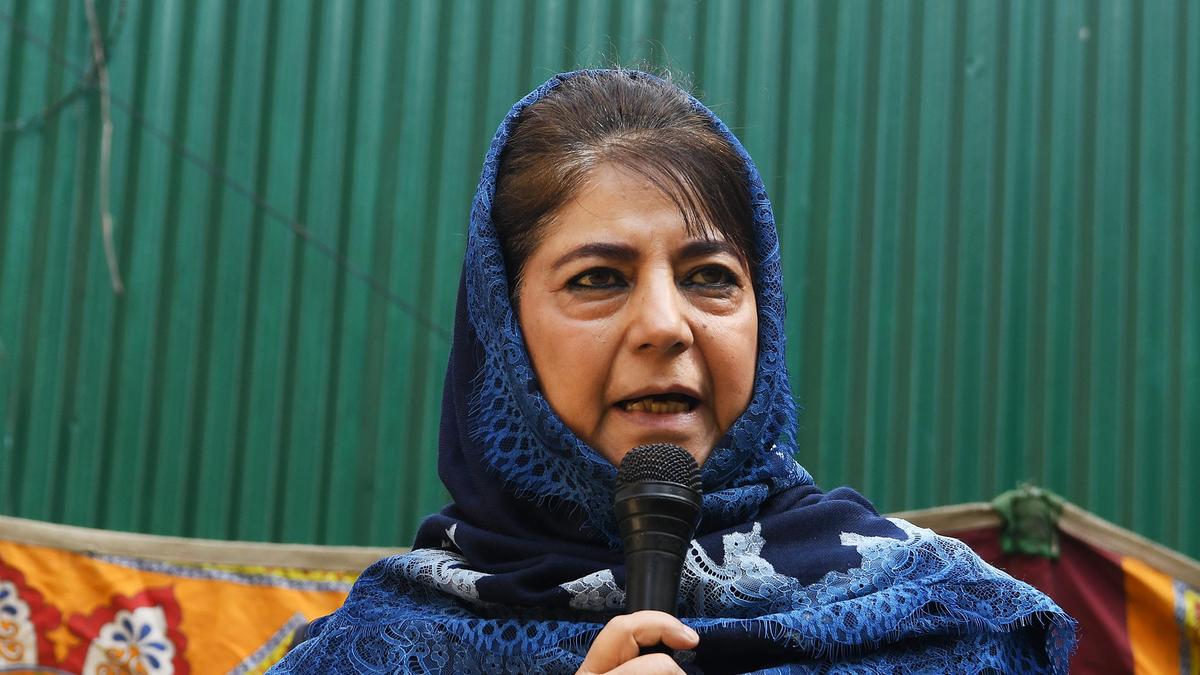 Mehbooba accuses Centre of breaking promises to Kashmir on Accession Day