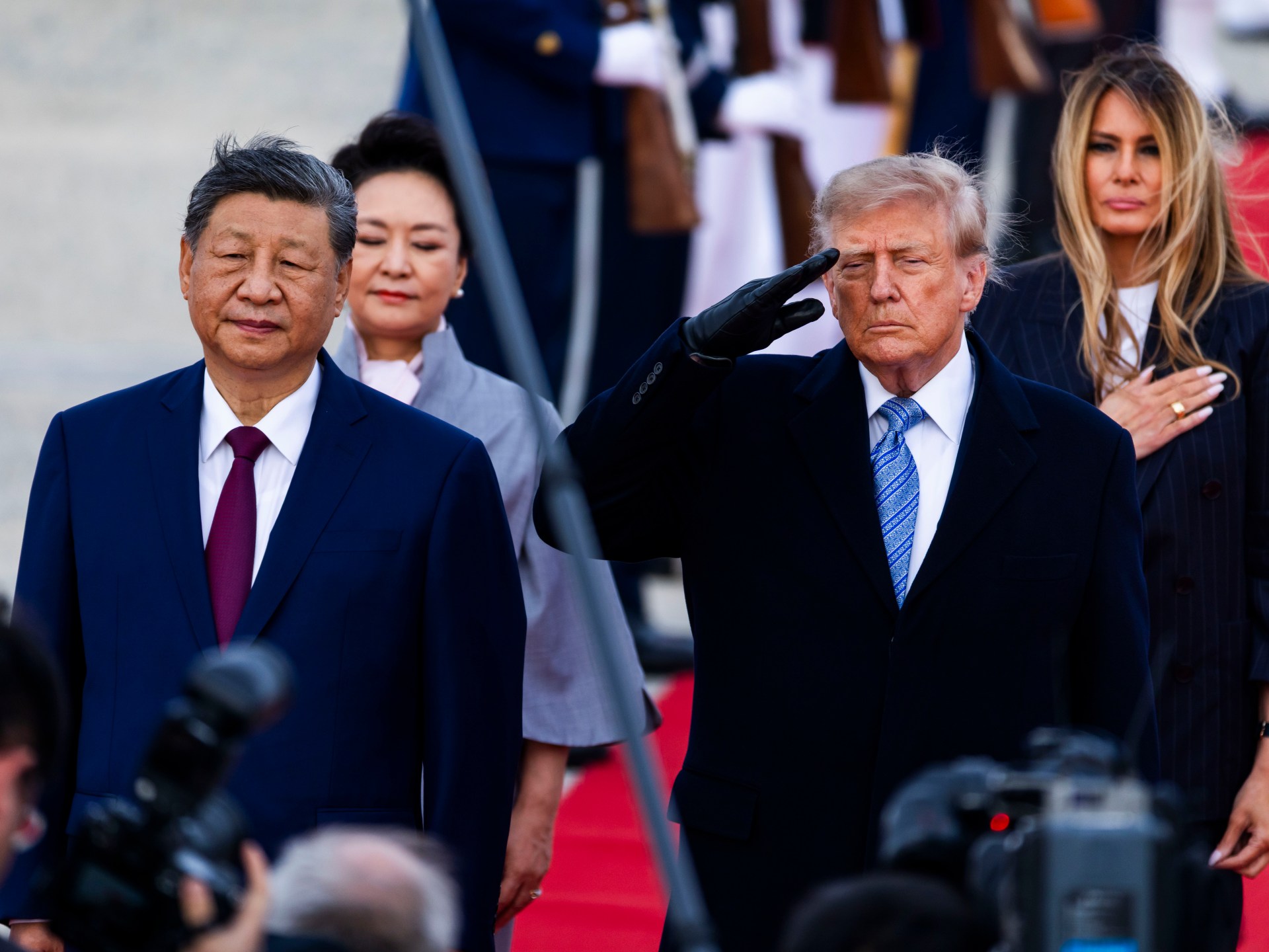 Xi visits White House as US, China tackle trade and security rifts