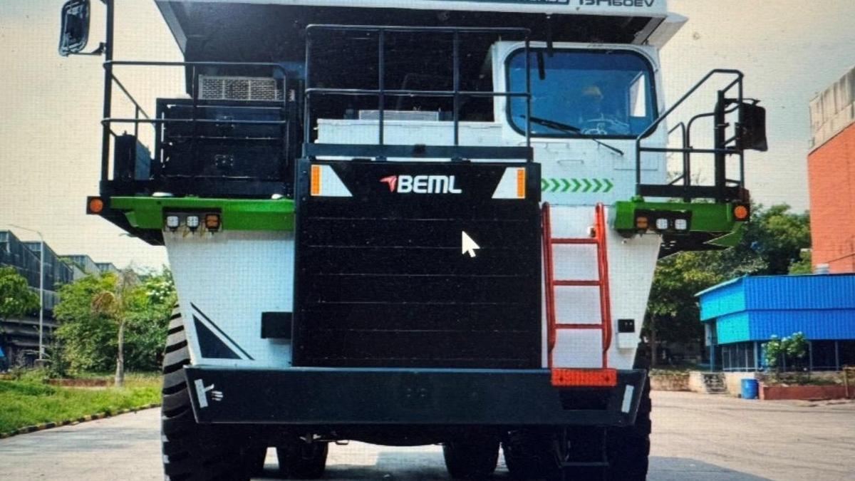 BEML rolls out 60-tonne electric dump truck for mining sector