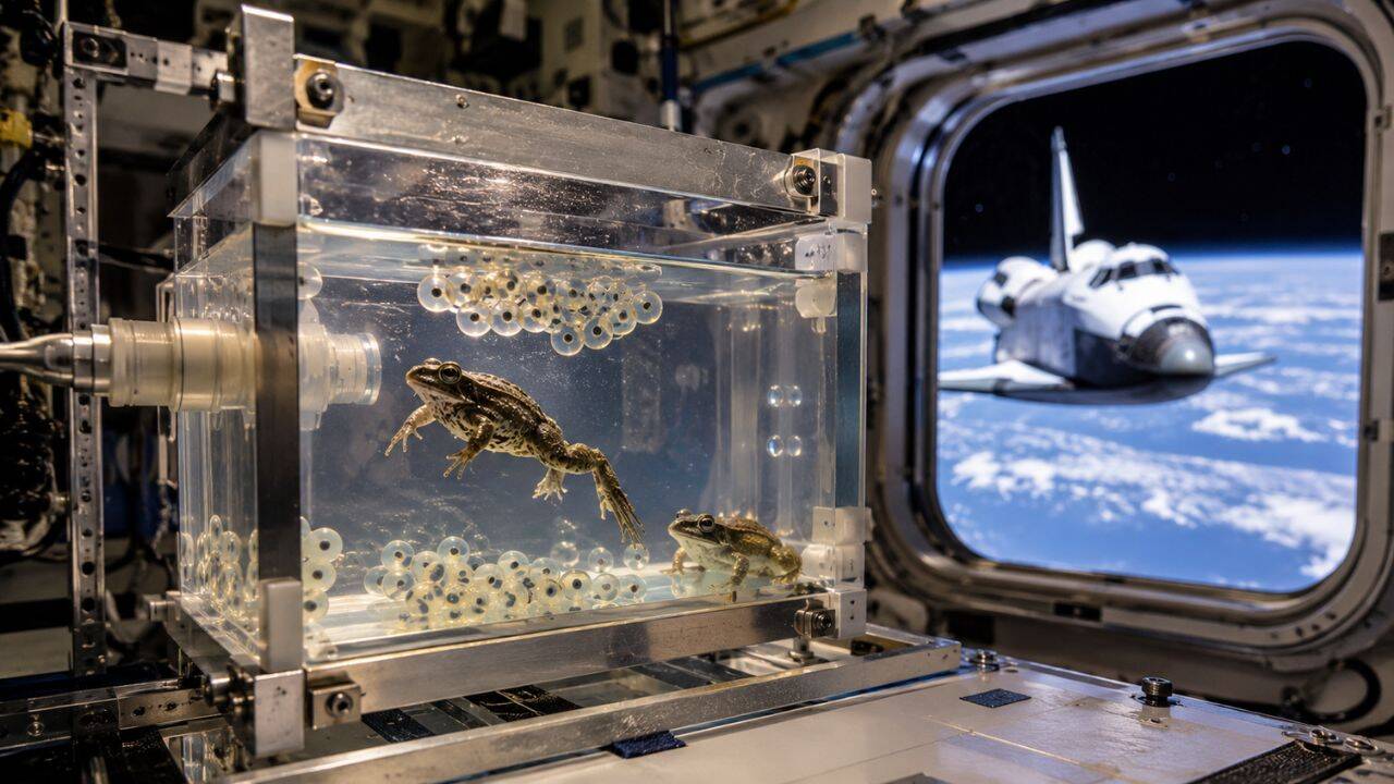 NASA's 1992 Space Frog Mission Studied Embryonic Development in Orbit