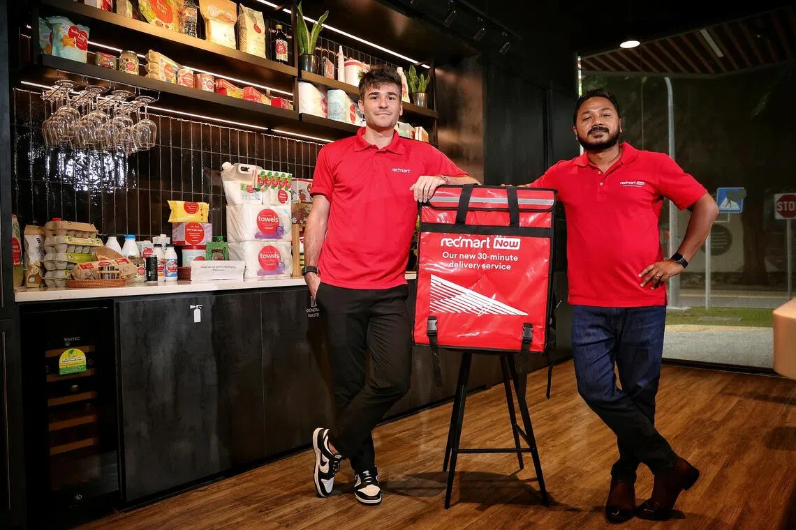 RedMart Now extends express delivery service to four northern Singapore estates