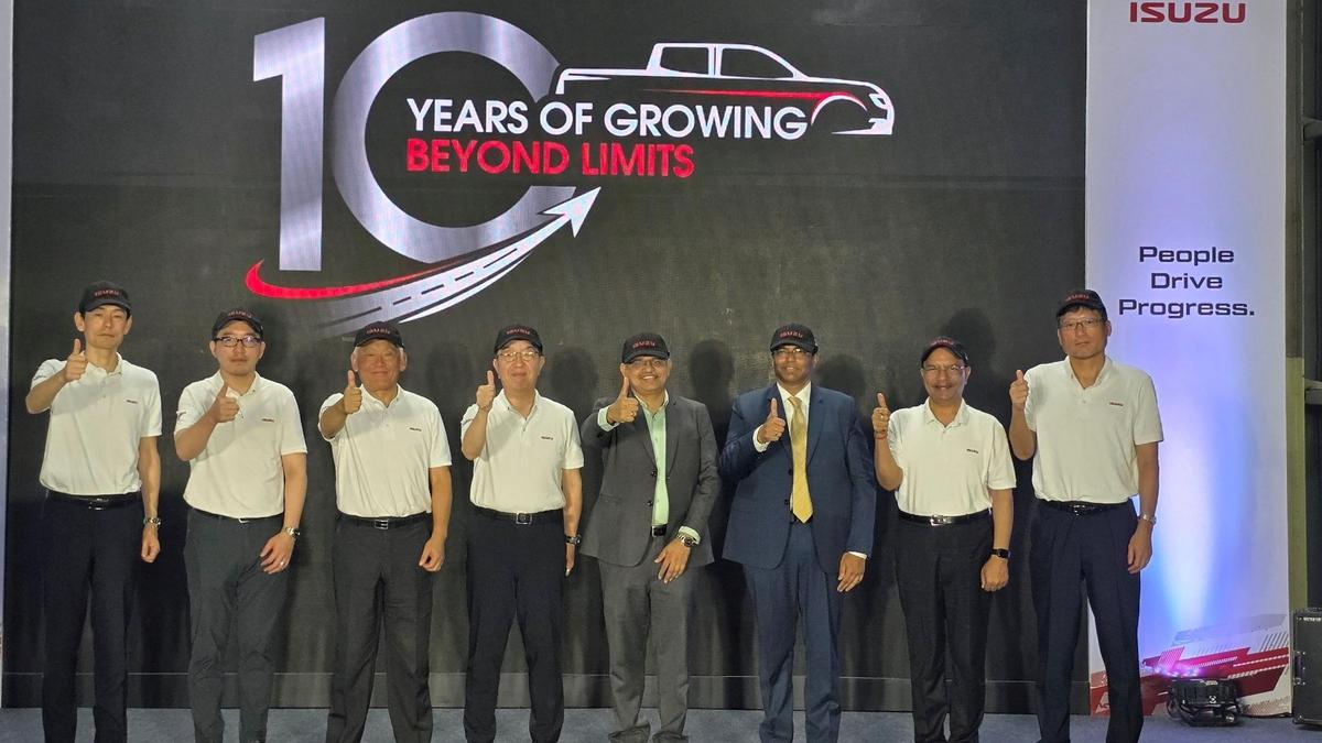 Isuzu's Sri City plant marks decade of growth in manufacturing