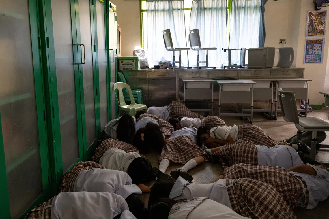 Philippines conducts nationwide school safety drills following shooting incidents