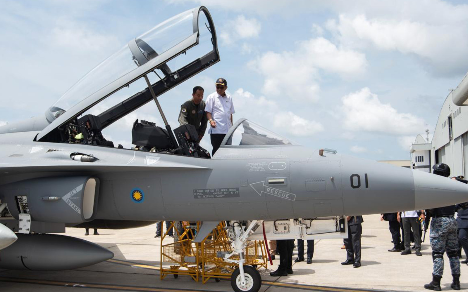 Malaysia Terima Pesawat Tempur FA-50M Pertama dari Korea Selatan
