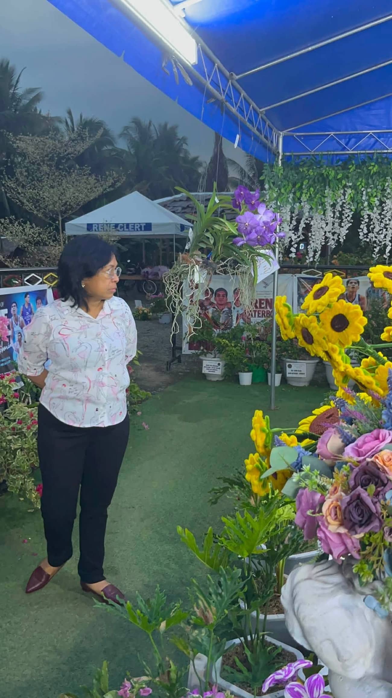 Talacogon prepares late basketball star Baterbonia's gravesite for Undas