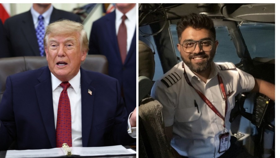 Trump hails Indian pilot for heroism during cockpit assault