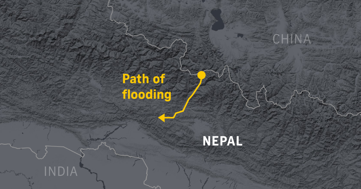 Over 1,000 missing after devastating flash floods strike Nepal-Tibet border