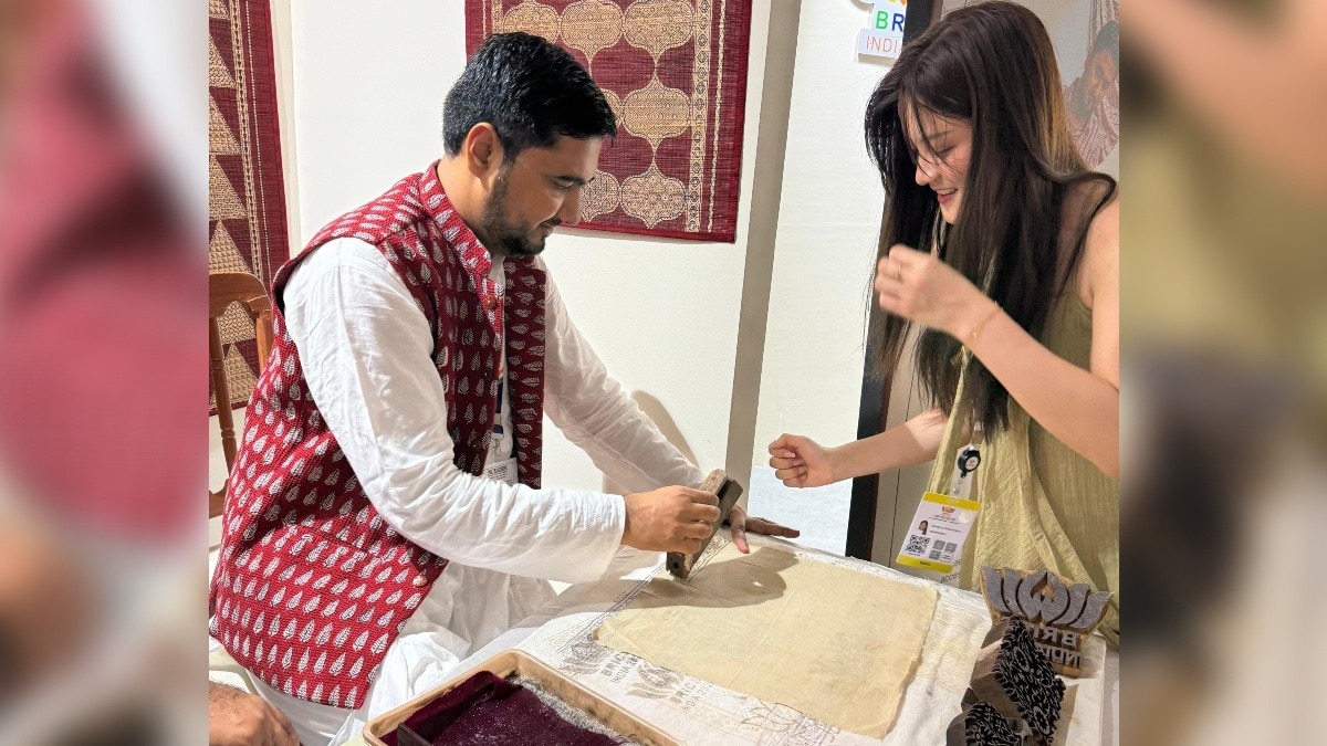 ब्रिक्स सम्मेलन में मध्यप्रदेश की बाग प्रिंट कला को मिली अंतरराष्ट्रीय पहचान