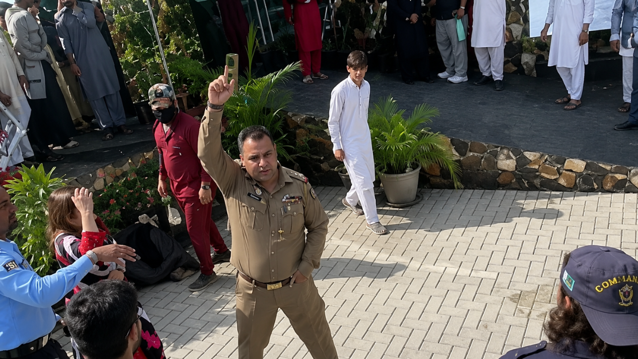Pakistan army officer fires shots during student protest in Peshawar