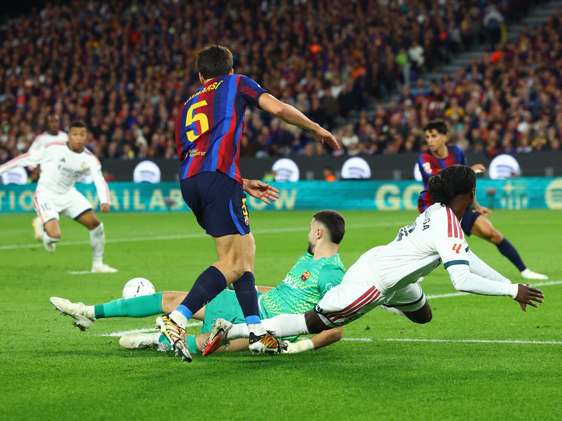 Mbappe brace lifts Real Madrid past Barcelona in Camp Nou thriller