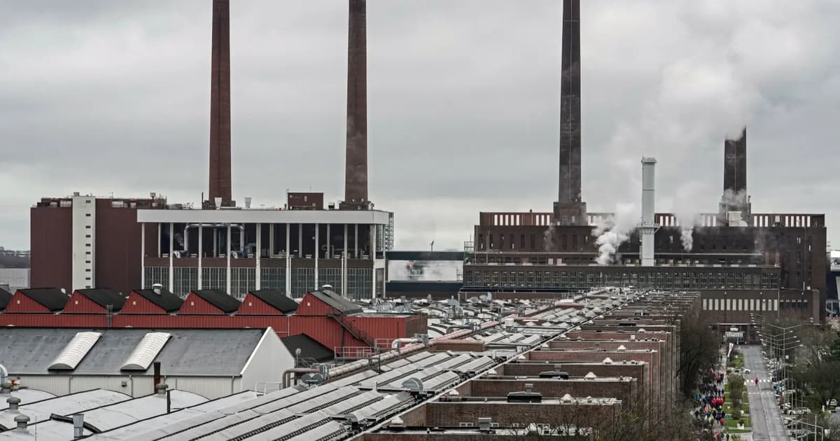 German auto workers stage protests as VW warns on profits