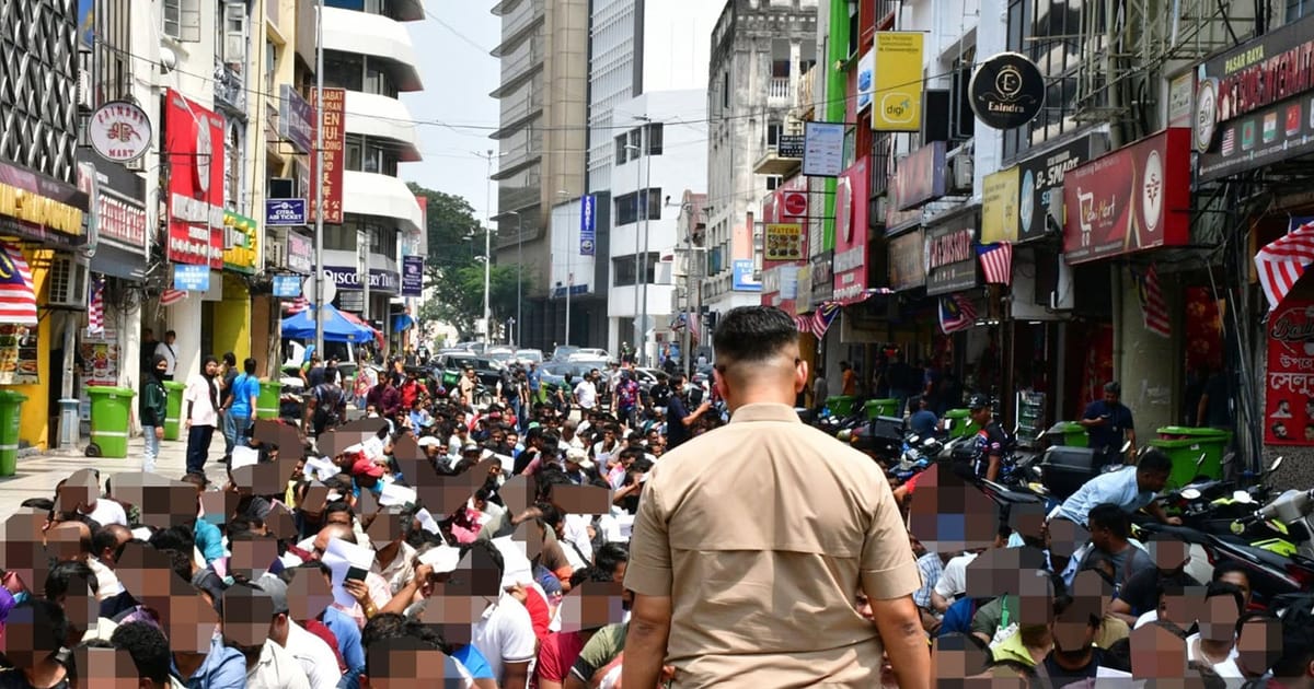 Imigresen sita 472 pendatang asing dalam operasi Lebuh Pudu