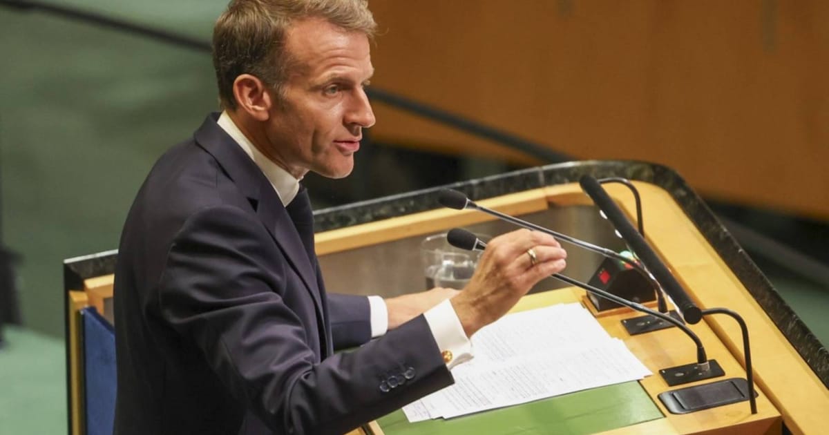 Macron desak dunia pilih PBB daripada 'undang-undang rimba'