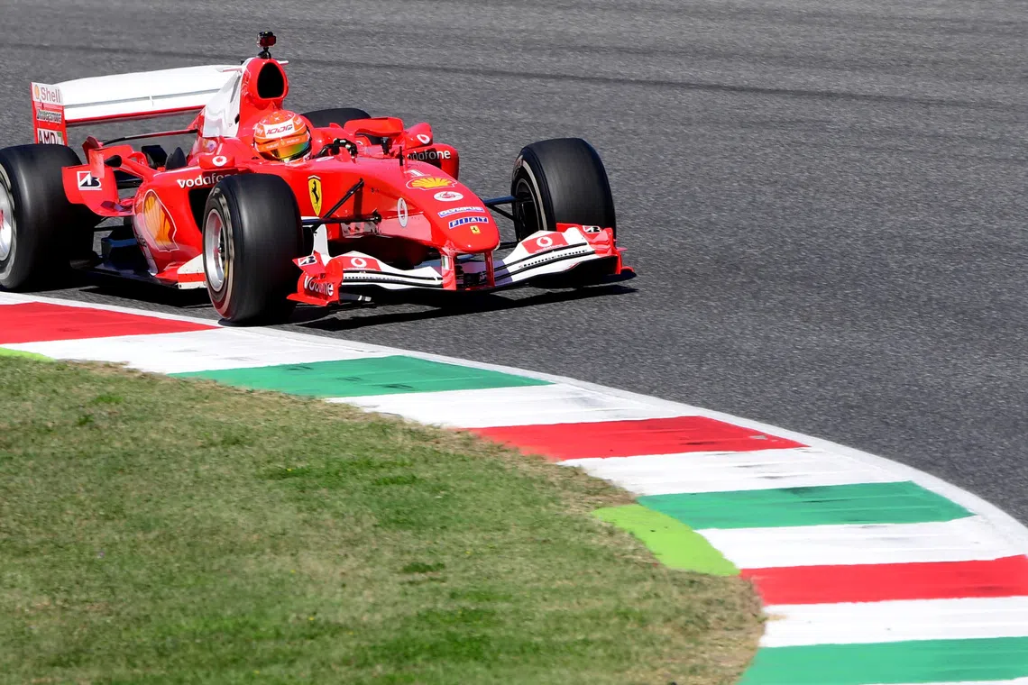Ferrari marks three decades since Schumacher's arrival with special Monza livery