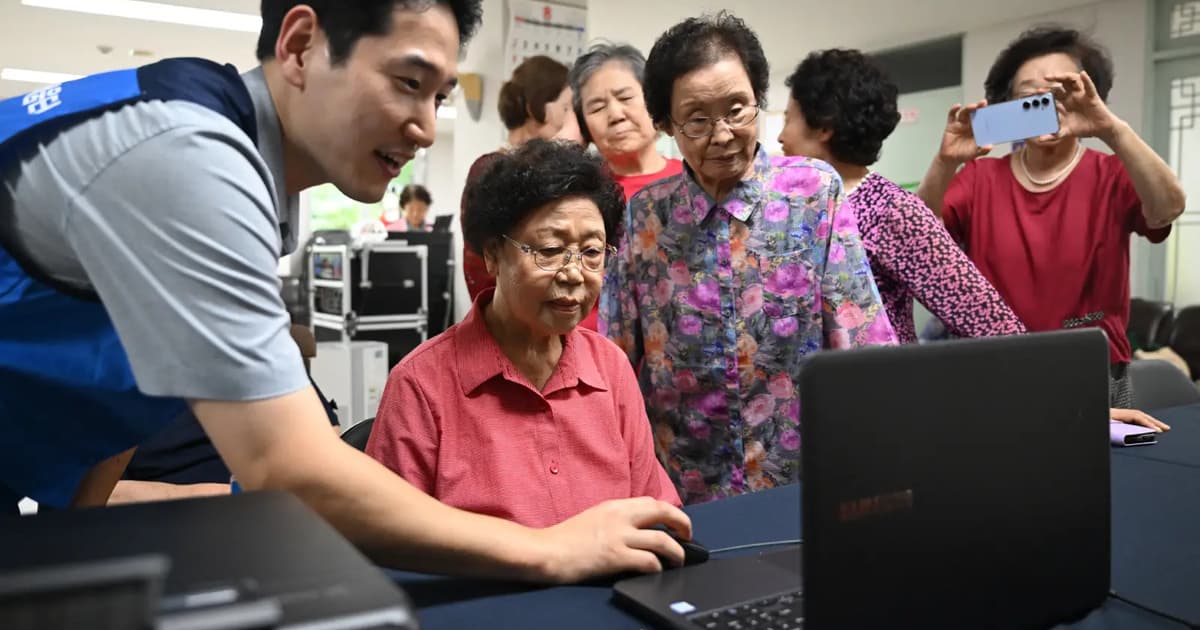 South Korea tackles digital skills gap among elderly population