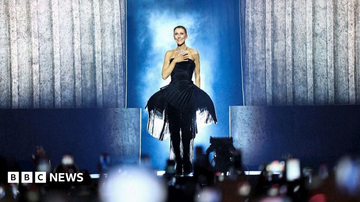 Céline Dion marks triumphant return to stage in Paris concert