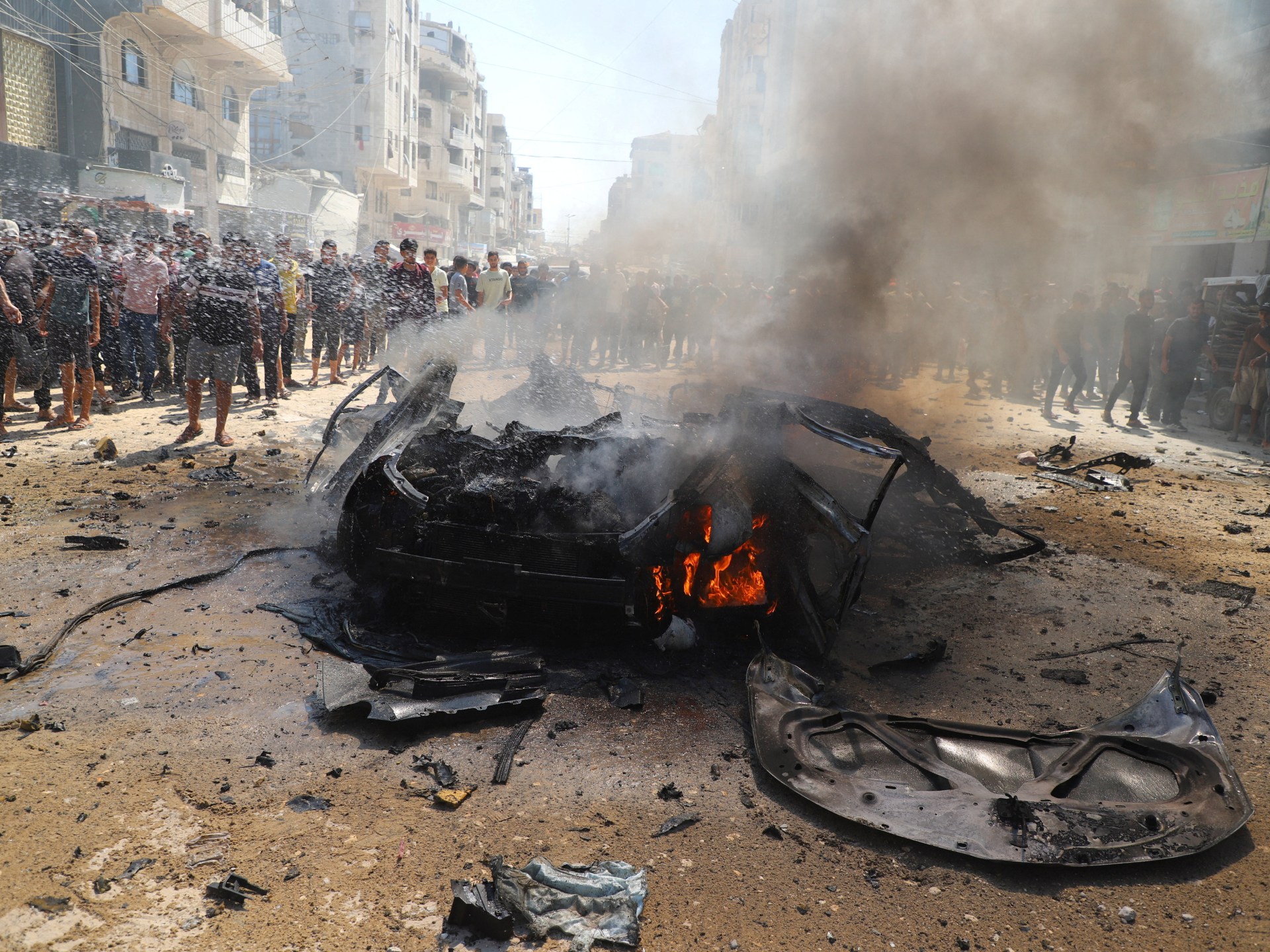 Israeli airstrikes in Gaza kill at least four, including children