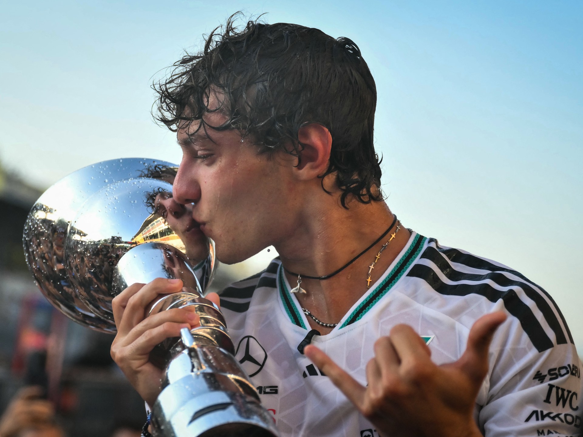 Antonelli claims Italian GP in stunning comeback drive from 19th