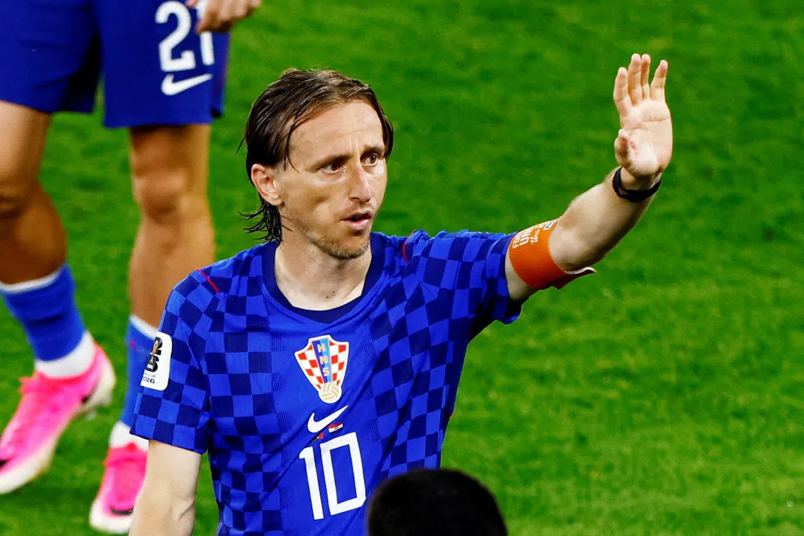 Modric commits to Croatia's Nations League campaign