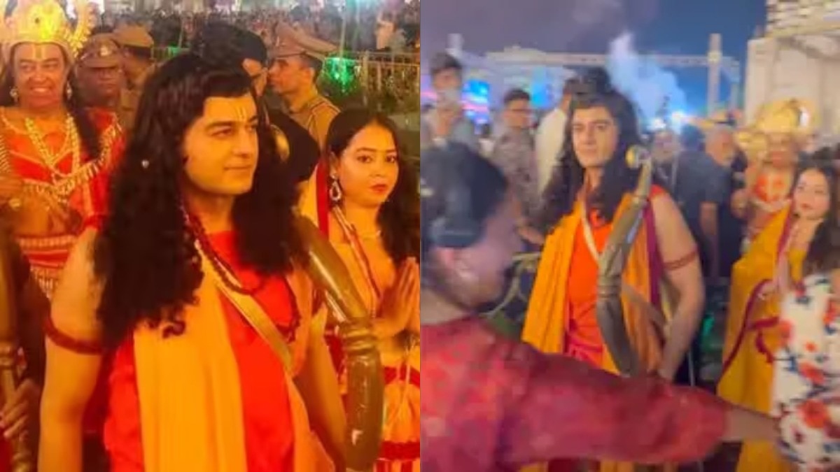आगरा में जनकपुरी महोत्सव: गौरव खन्ना ने निभाया राम का किरदार, वायरल हुआ वीडियो