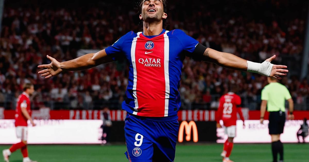 Torres strikes as PSG finally opens Ligue 1 account with Brest win