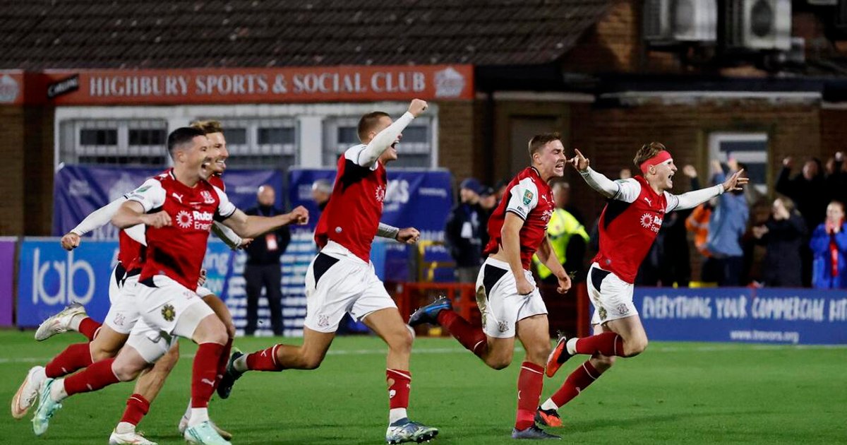 Fourth-tier Fleetwood Town stuns Arsenal in League Cup upset
