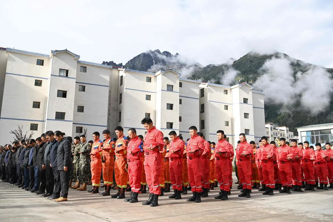Tibet holds memorial services following deadly mudslide disaster