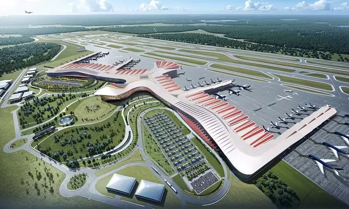 Massive workforce pushes to complete Phu Quoc airport terminal by 2027