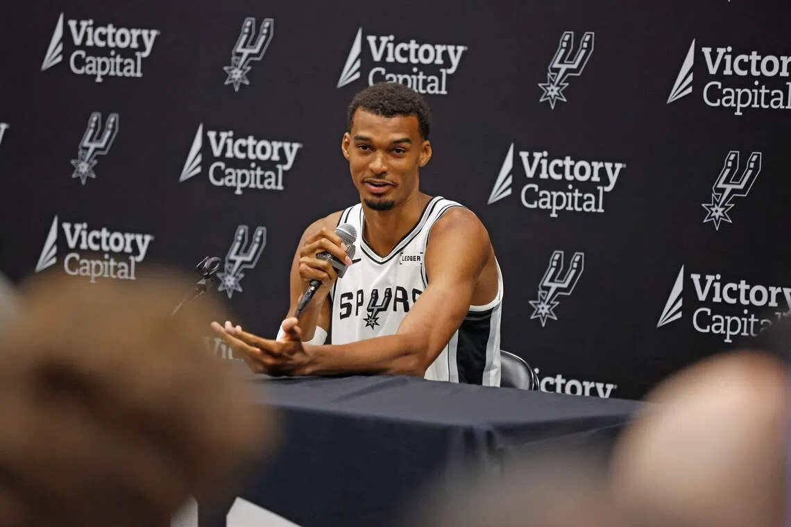 Wembanyama, Spurs aim to rebound from Finals disappointment