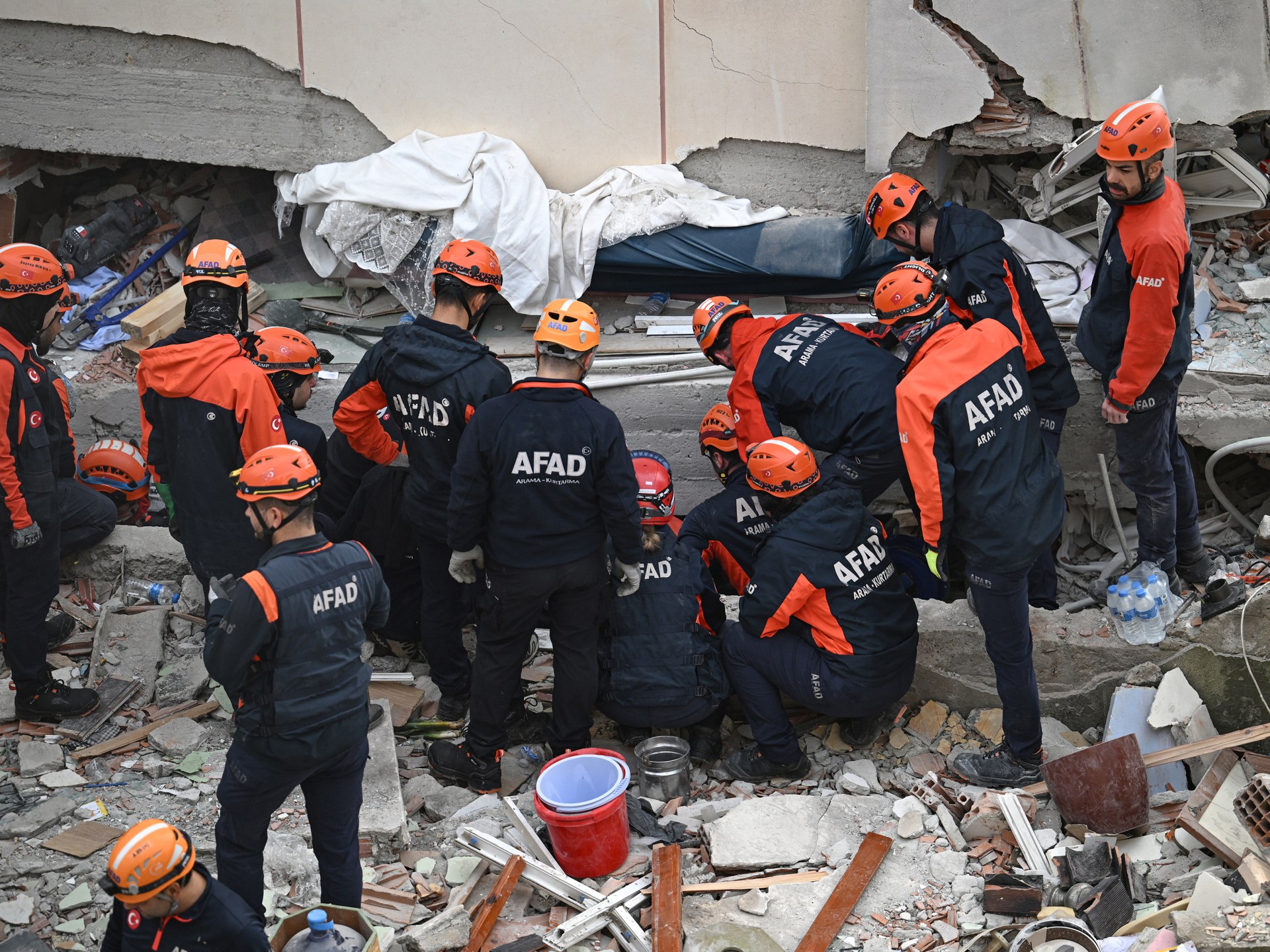 Two dead as Istanbul building partially collapses; eight rescued