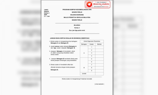 Election results spark debate after appearing in Perlis SPM exam