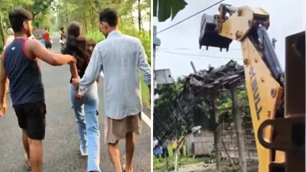 Bulldozers demolish illegal structures of accused in Bihar abuse case