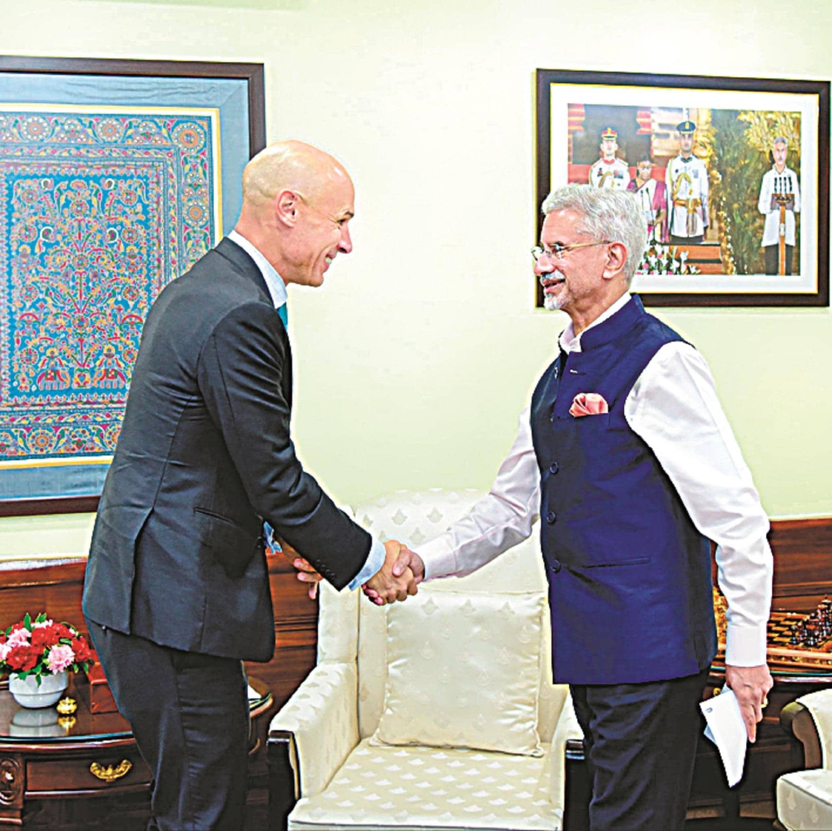 Jaishankar meets SWIFT CEO to discuss global commerce facilitation