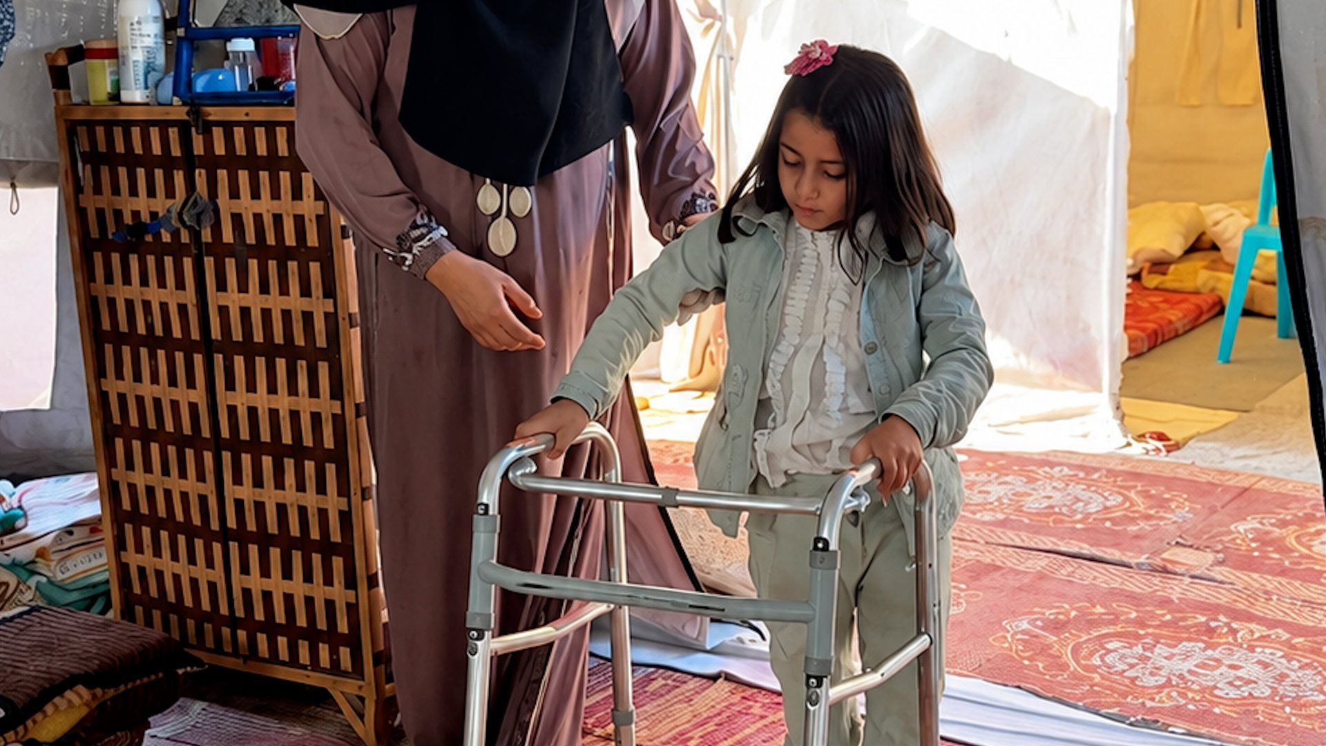 Gaza's disabled children face mobility crisis as wheelchair imports blocked