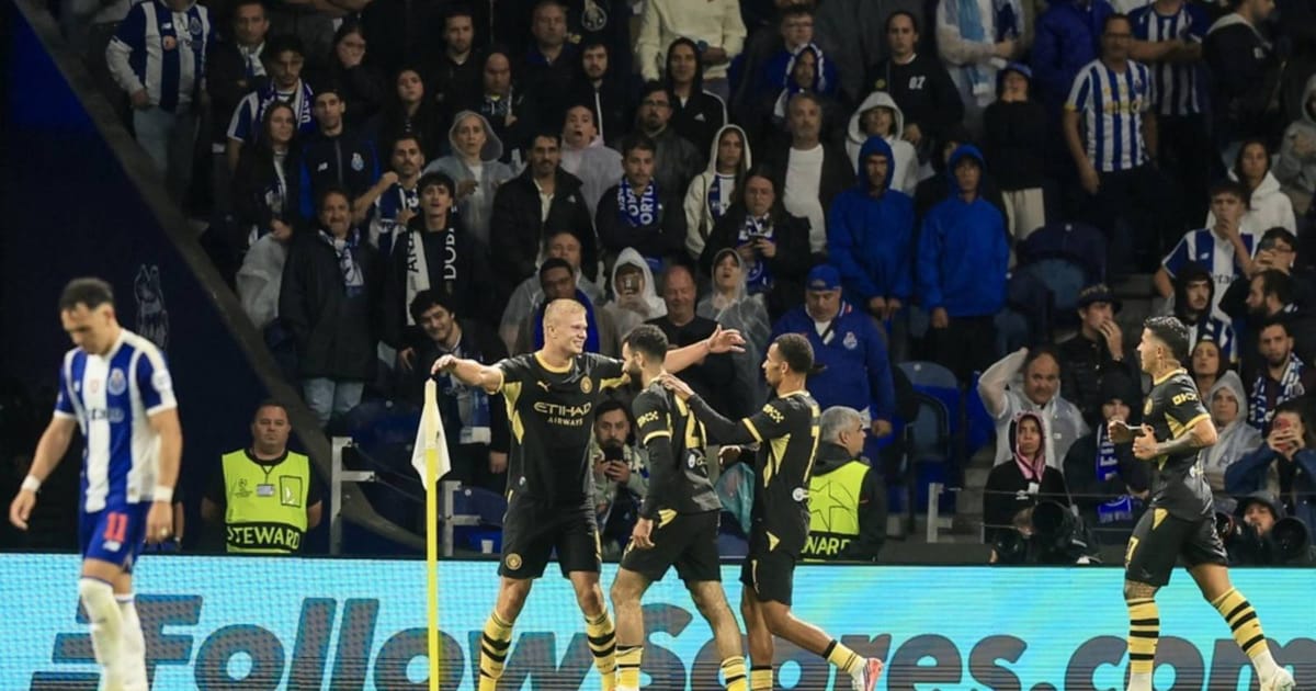Haaland skor dua gol, bawa Man City tewaskan Porto 2-0