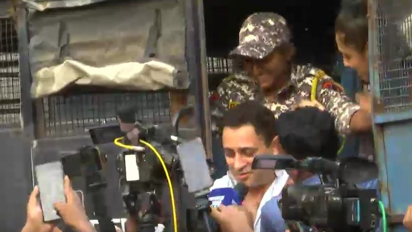Actor Imran Khan detained at Mumbai protest over judicial independence