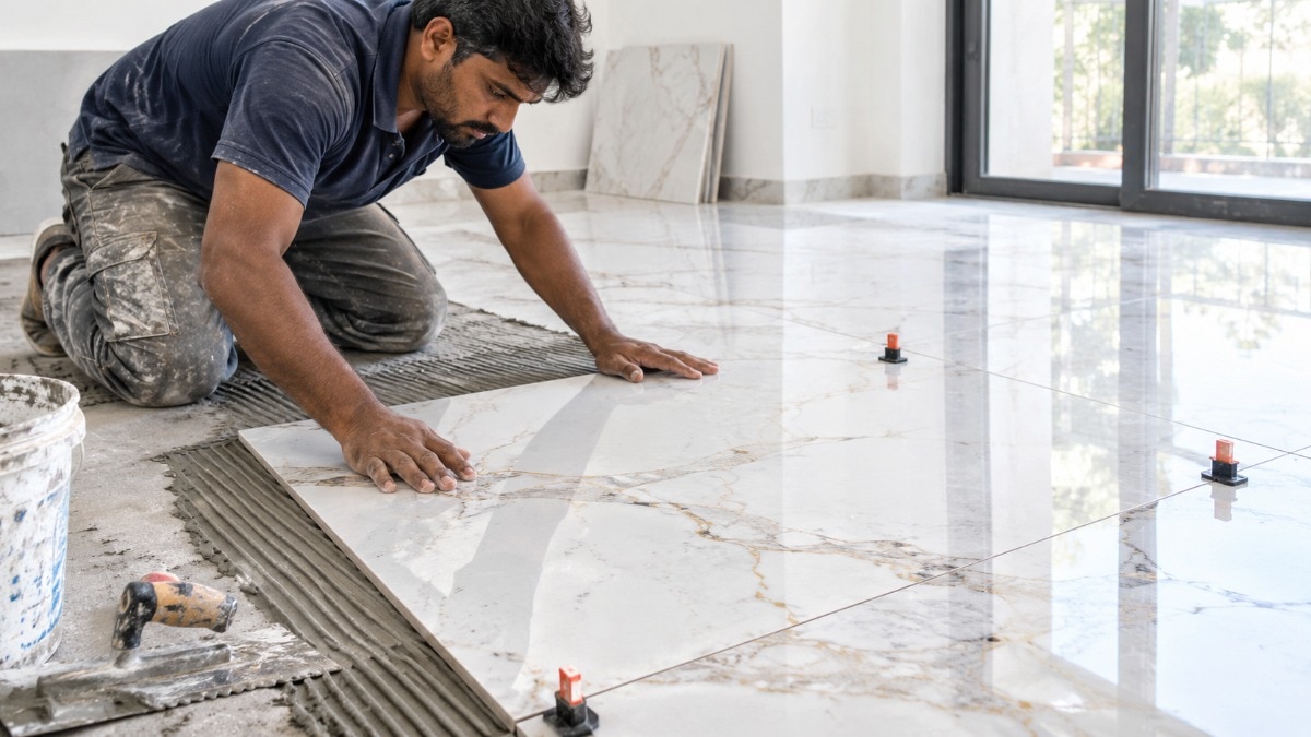 Budget-Friendly Stone Mimics Italian Marble, Gains Popularity in Indian Homes