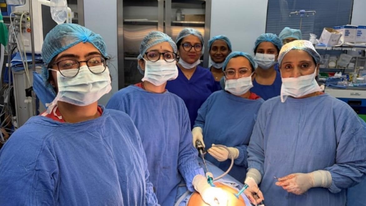 AIIMS surgeons operate on rare case of growth disorder in 44-year-old woman