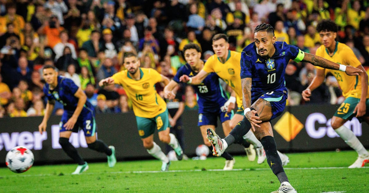 Brazil Pulih dari Kebelakangan untuk Menewaskan Australia 4-2