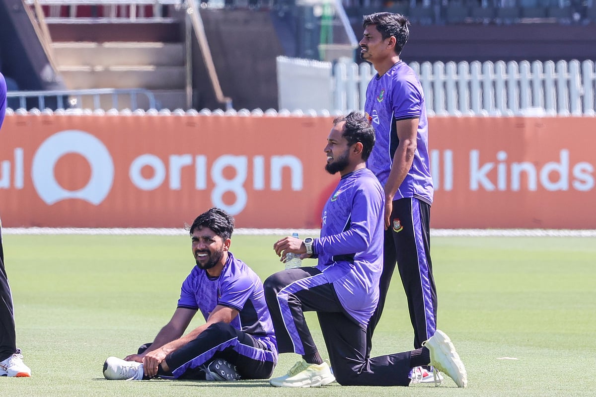 অস্ট্রেলিয়ার বিপক্ষে দ্বিতীয় টেস্টের জন্য ম্যাকেতে প্রশিক্ষণ নিচ্ছে বাংলাদেশ