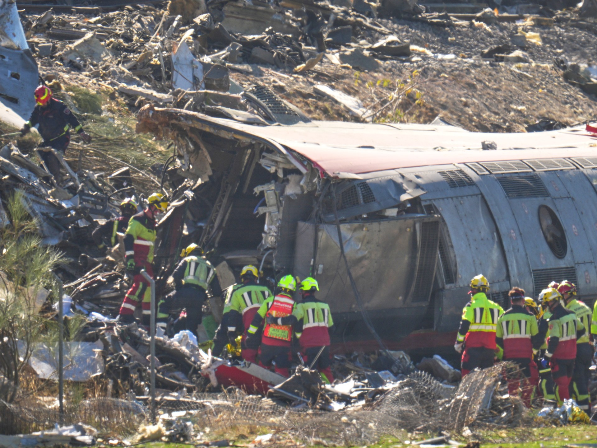 Spain high-speed train derailment leaves 30 dead, rescue efforts ongoing
