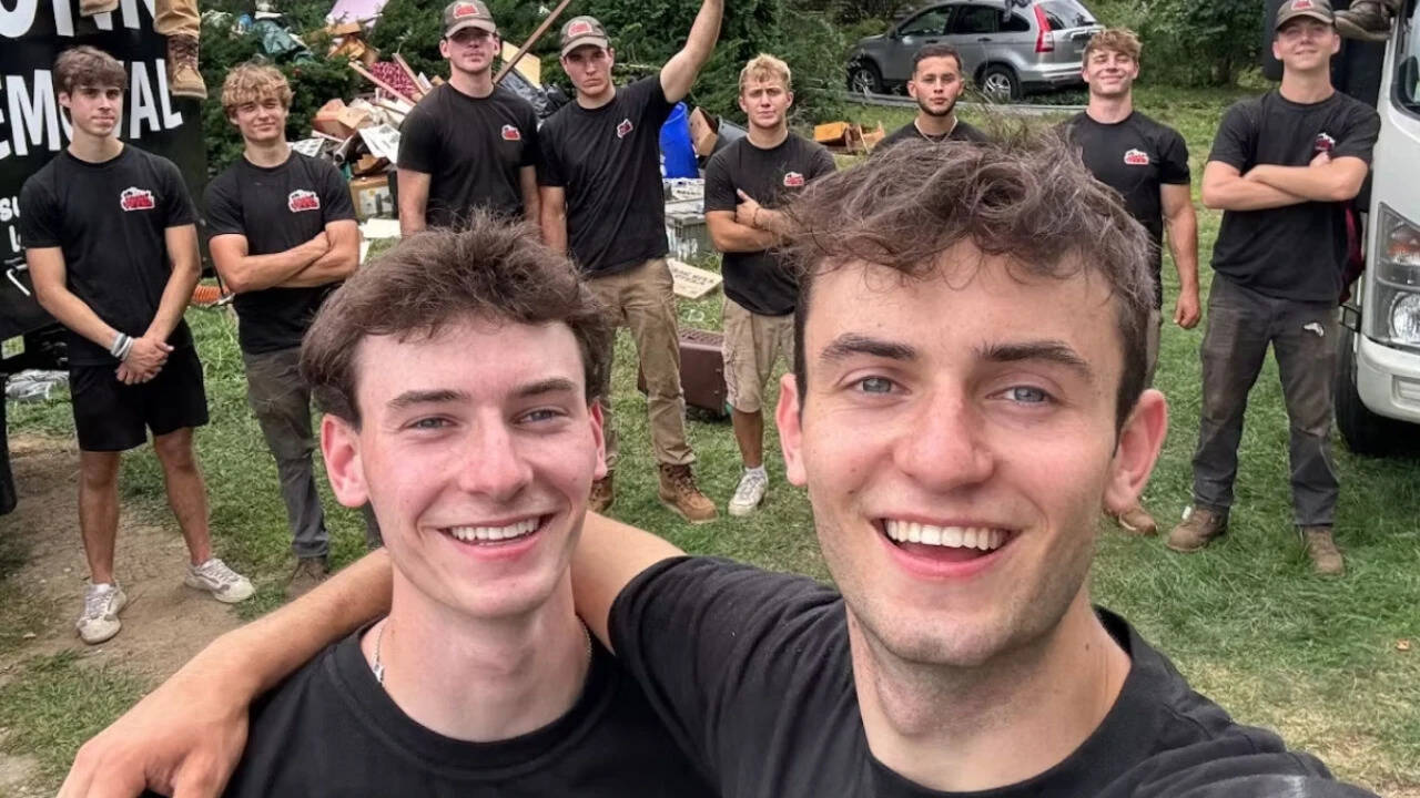 Teen-launched junk removal firm hits $3m revenue milestone