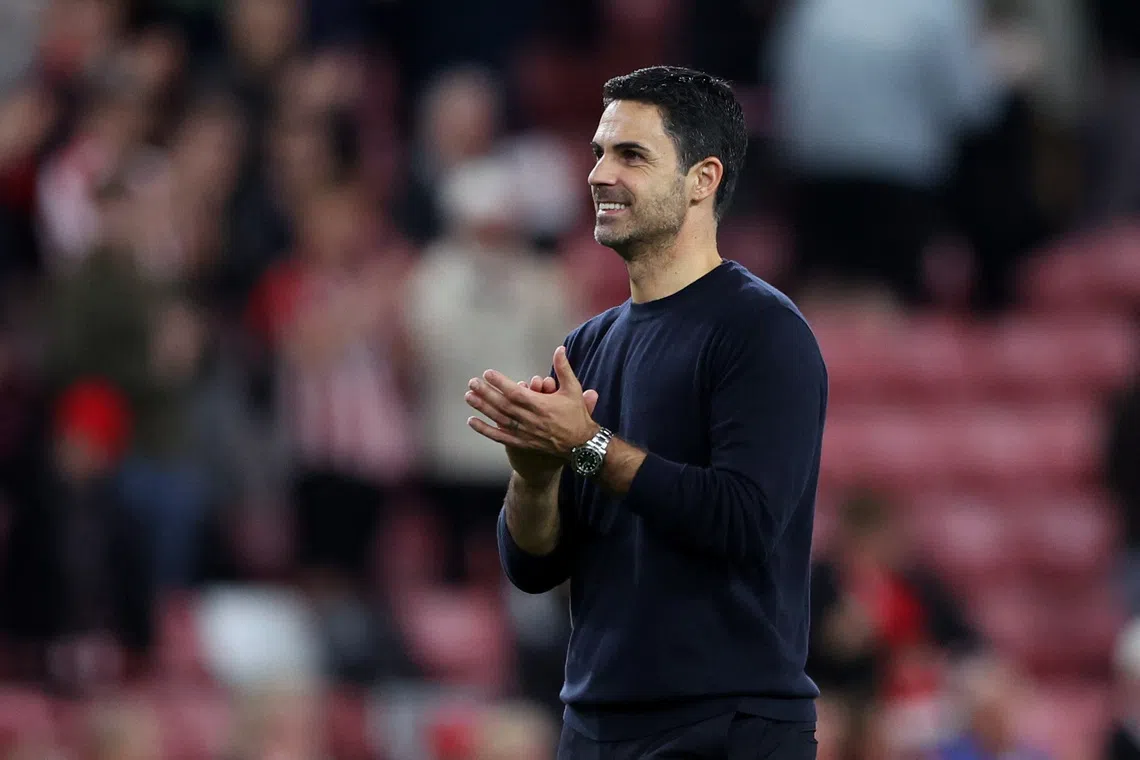 Arsenal manager Arteta extends contract beyond end of season