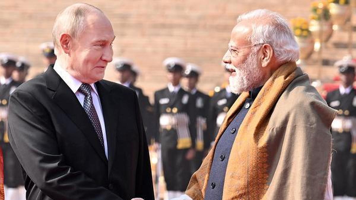 Modi, Putin direct officials to boost bilateral ties, eye $100 bn trade target