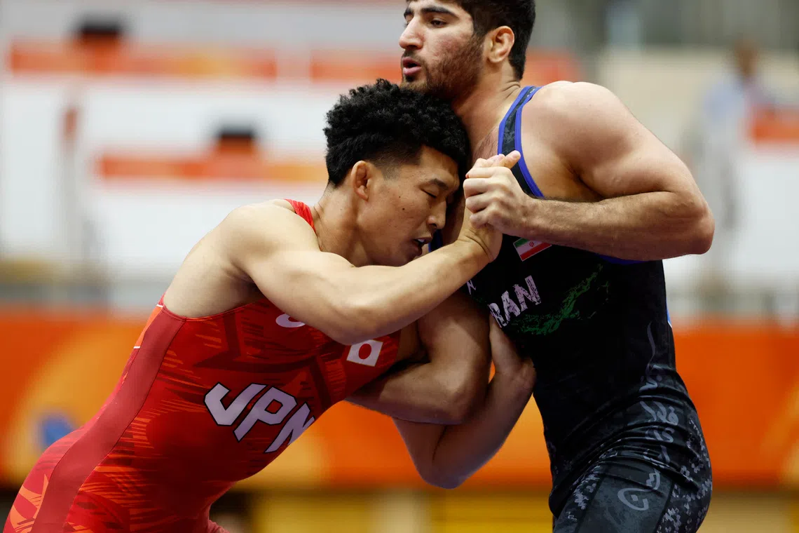 Olympic champion Kusaka falls short in Asian Games wrestling final