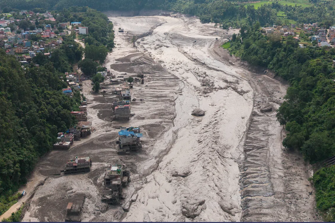 Rescue efforts intensify as Nepal-Tibet floods claim 160+ lives