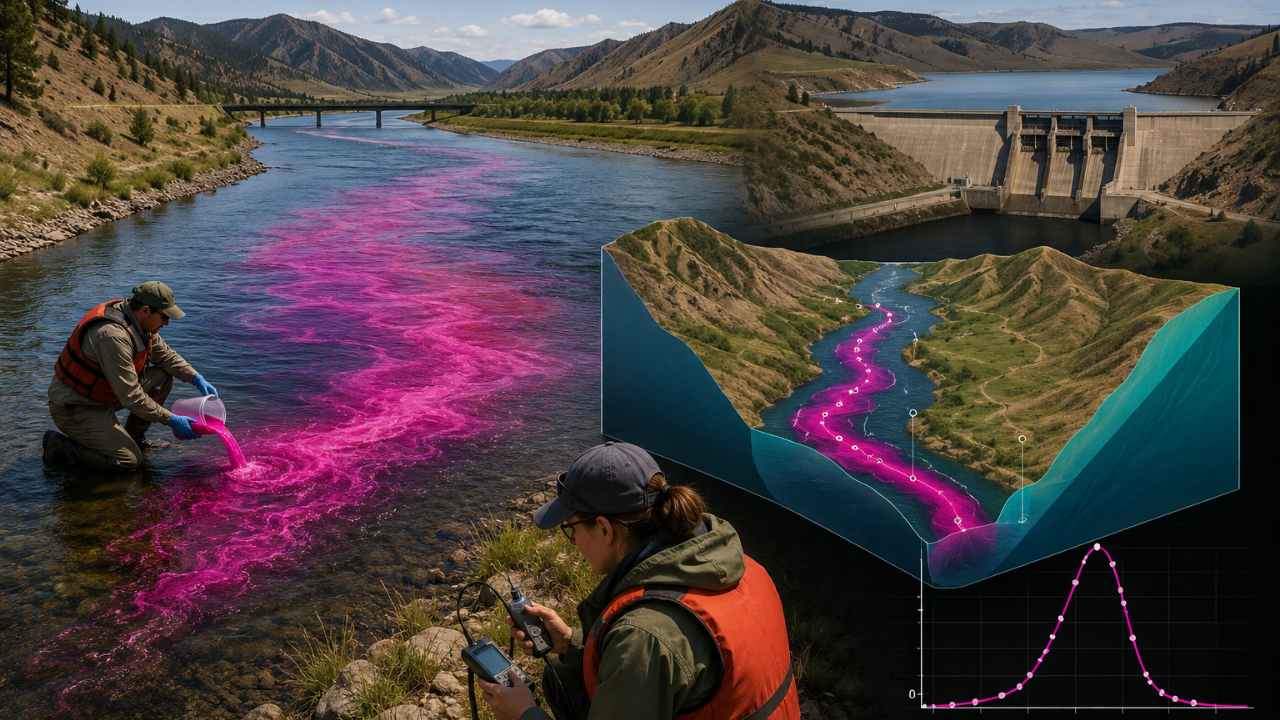 US Scientists Track Dye Movement Across Montana River System