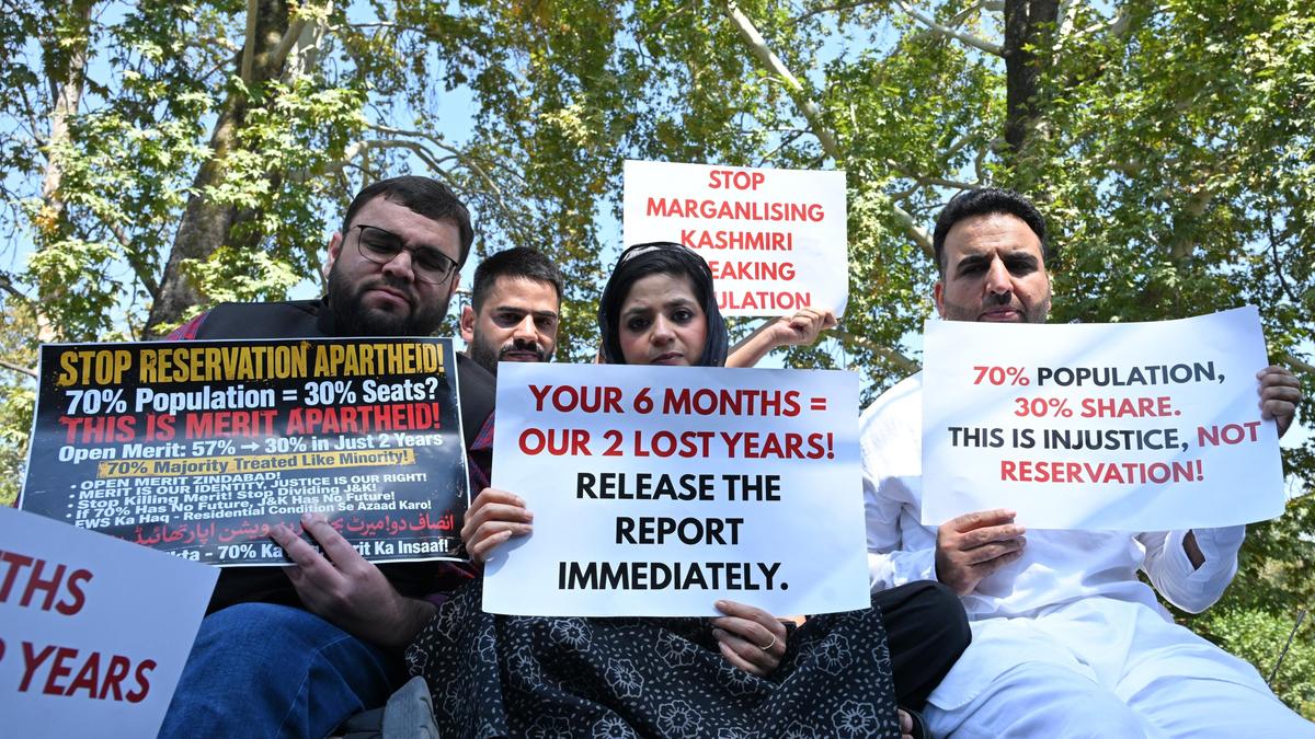 PDP leader Iltija Mufti protests J&K reservation policy as 'apartheid'