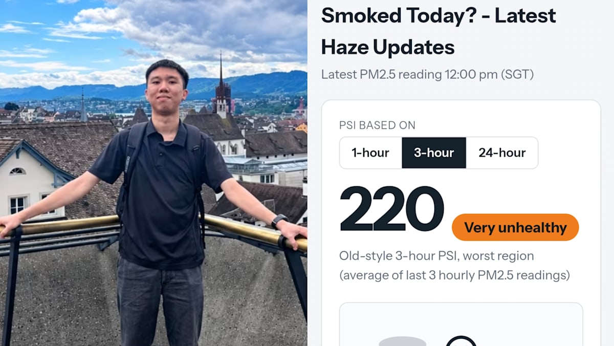 NTU student launches haze calculator to quantify air pollution exposure